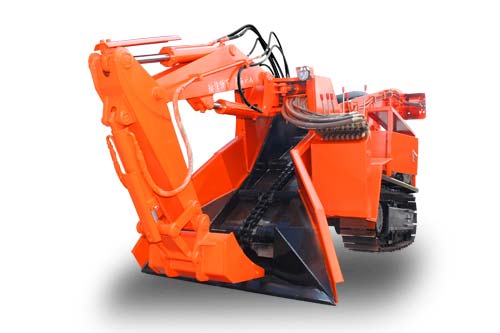 ZWY-80型履带刮板防爆扒渣机